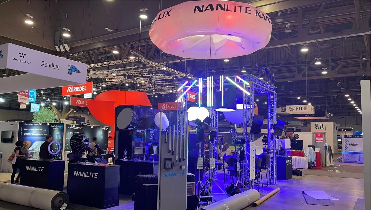 Nanlite at NAB 2022: Inflatable Donuts, Gaffers & Gear!